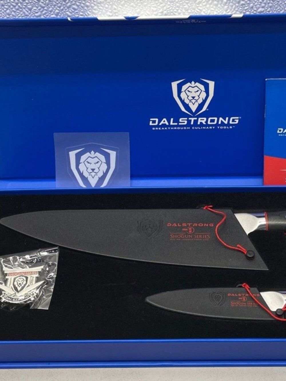 Dalstrong Shogun Series 2 Piece Knife Set 8" Chef Knife, 3.5" Pairing Knife